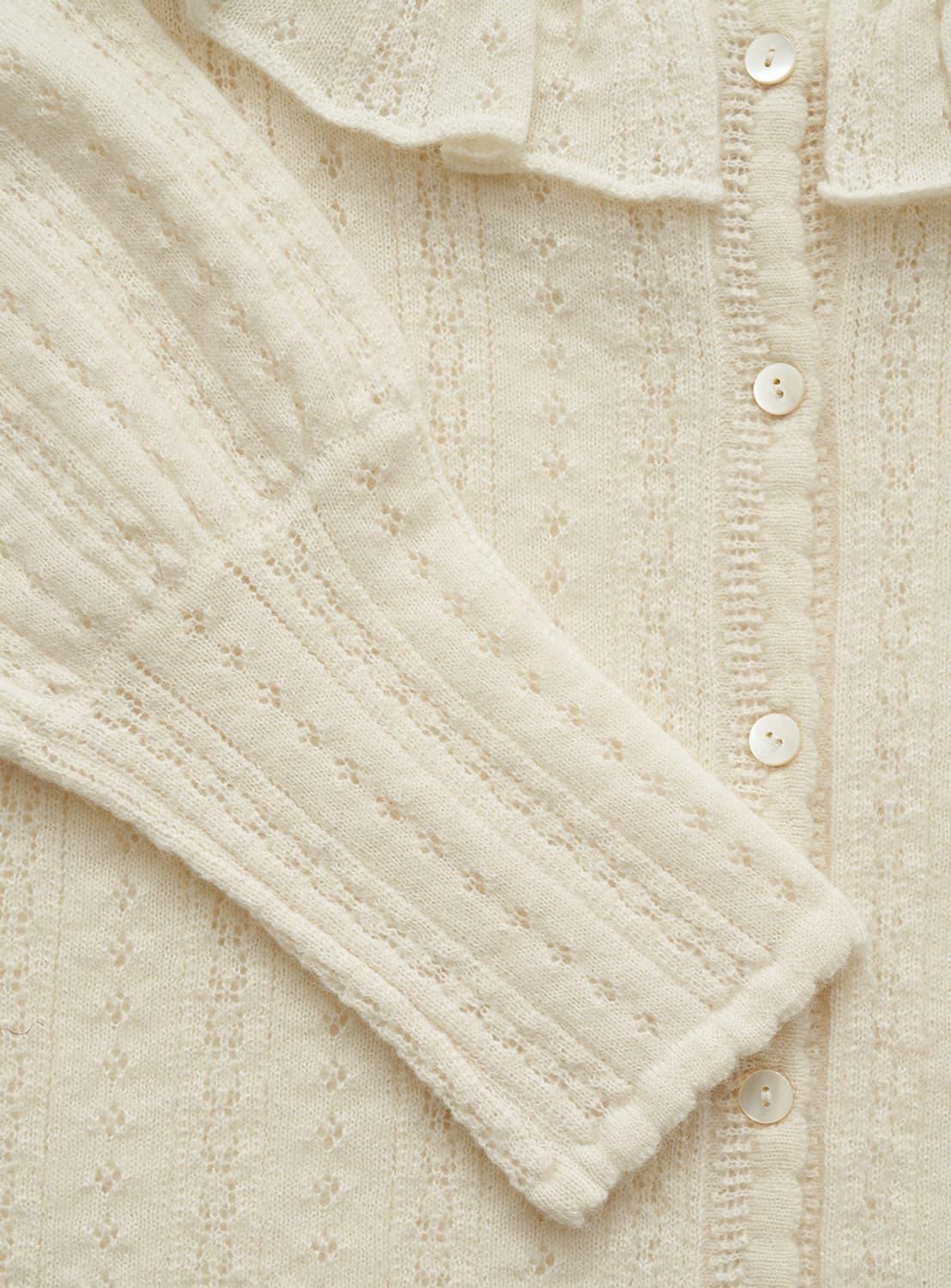 더바넷 핀니 포인텔 니트 가디건 상품이미지5