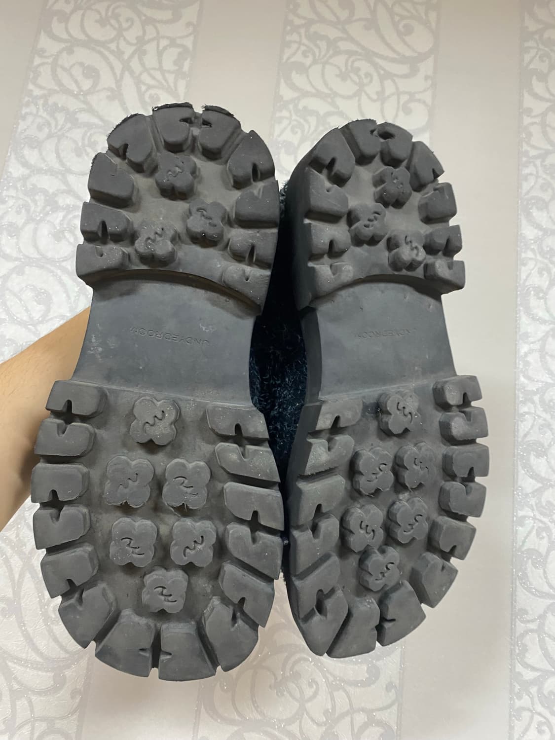 언다이드룸 청키 퍼 더비 블랙 상품이미지4