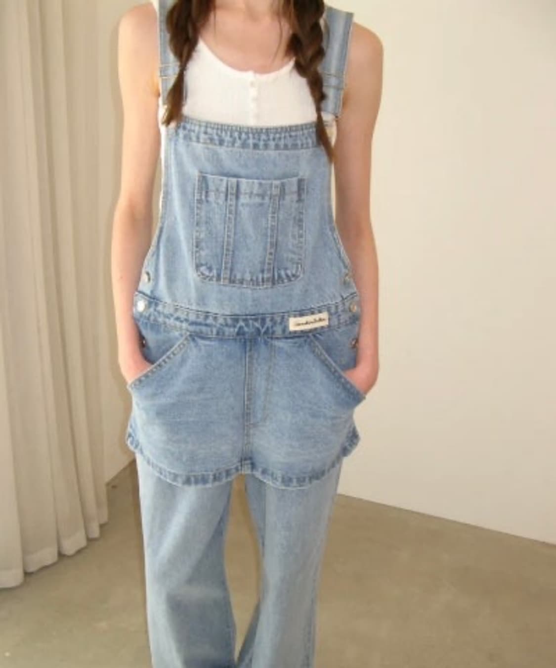 썸웨어버터 Cotton Overall 연청 새상품 상품이미지2