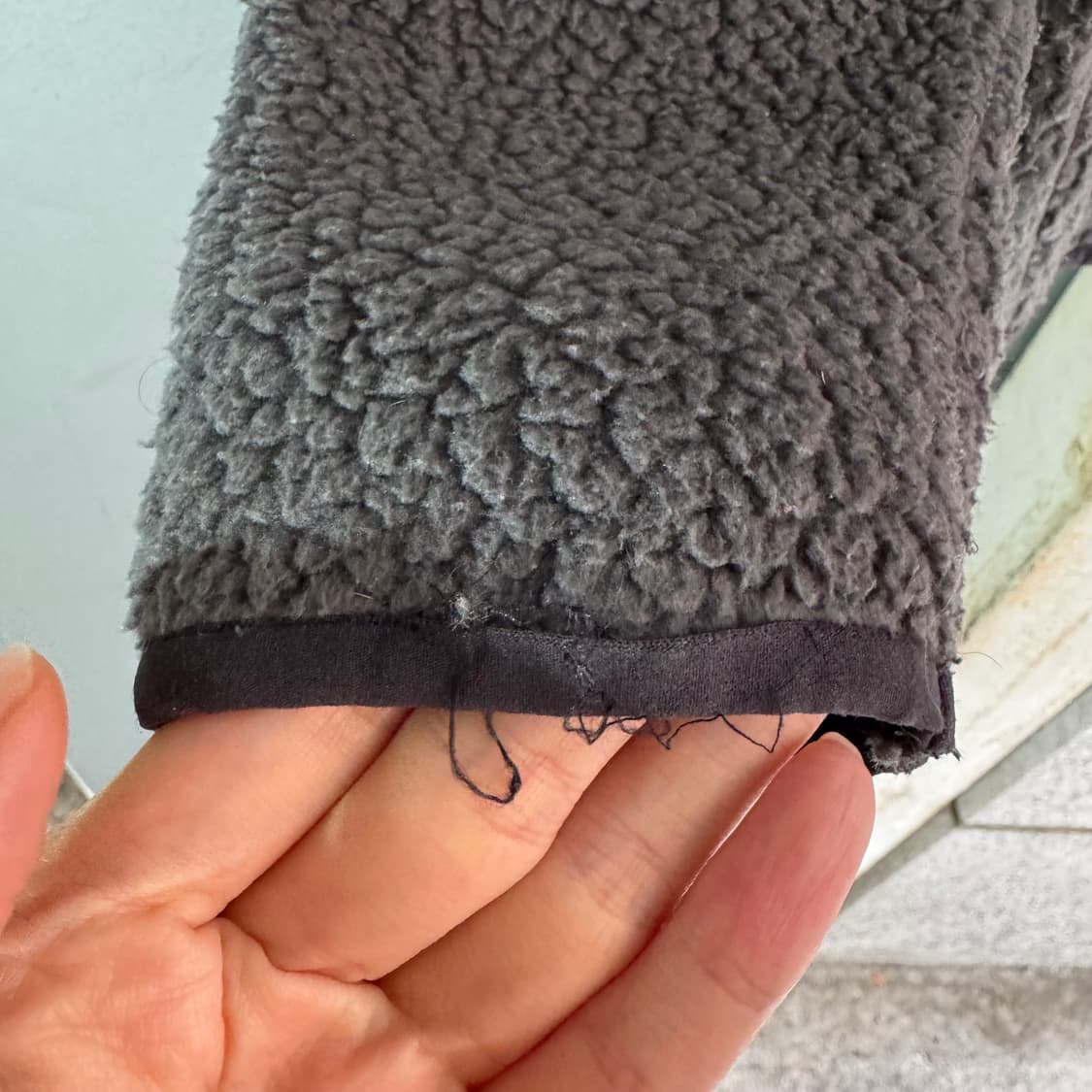 파타고니아 쉐르파 로고 반집업 자켓 상품이미지9