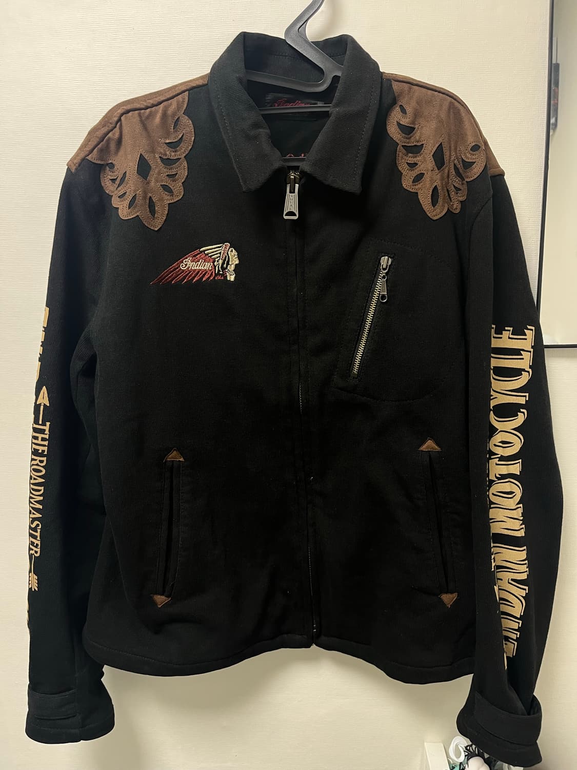 Indian Motocycle 스웨이드 자켓 상품이미지2