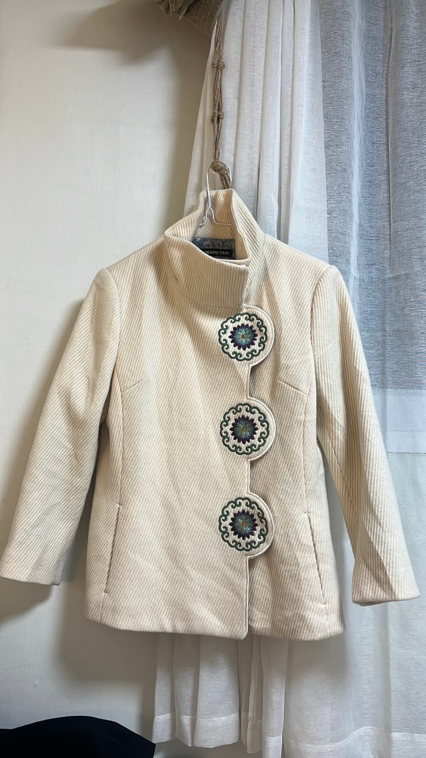 비비안탐 울 자켓 44,마른55 상품이미지5