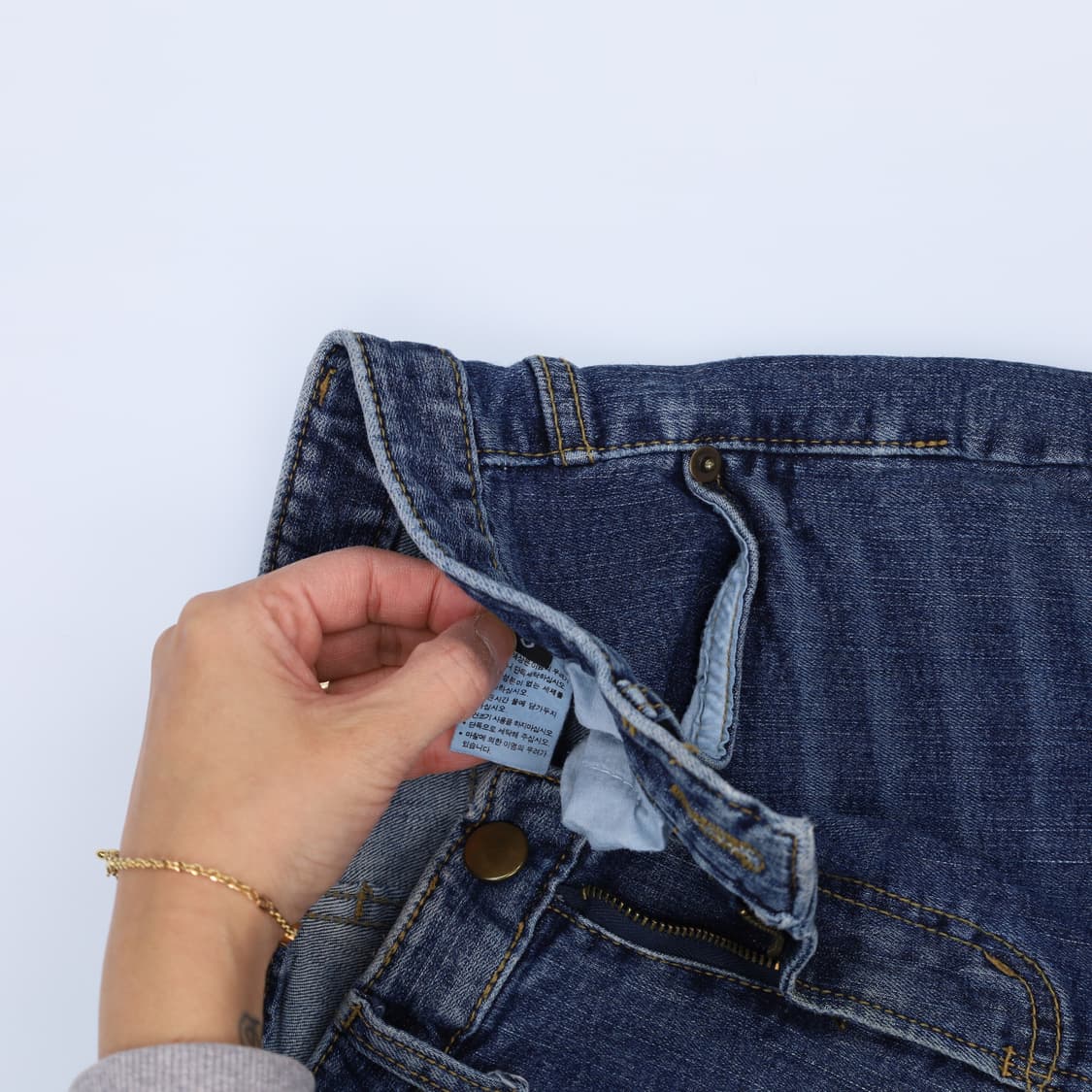 [S] 빈티지 여성 일자청바지 데님팬츠 1205HR2 상품이미지5