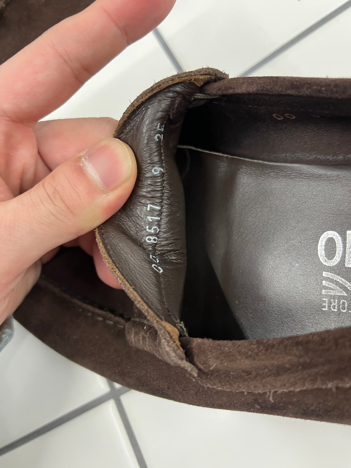 살바토레 페레가모 스웨이드 로퍼 상품이미지6