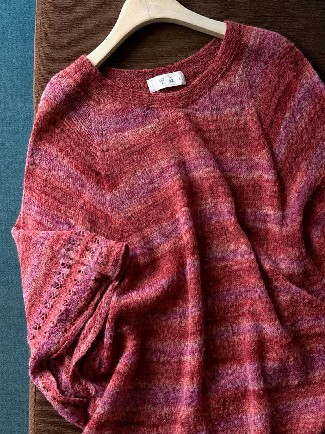 Brushed high gauge wide knit TOP 상품이미지3