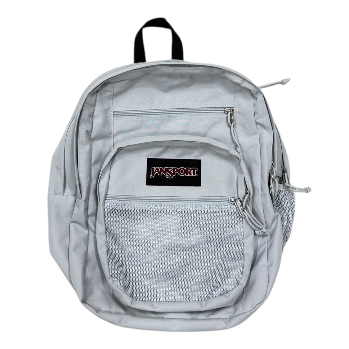 잔스포츠 빈티지 빅캠퍼스 그레이 메쉬 포켓 백팩 가방 상품이미지1