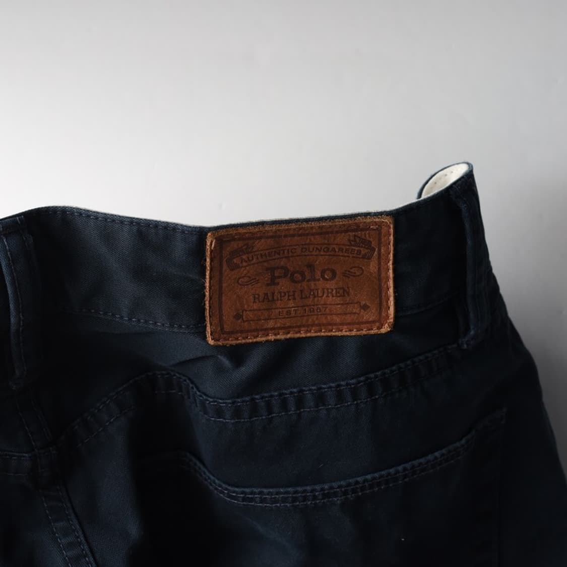 폴로 랄프로렌 네이비 포니 스트레이트 팬츠 상품이미지6