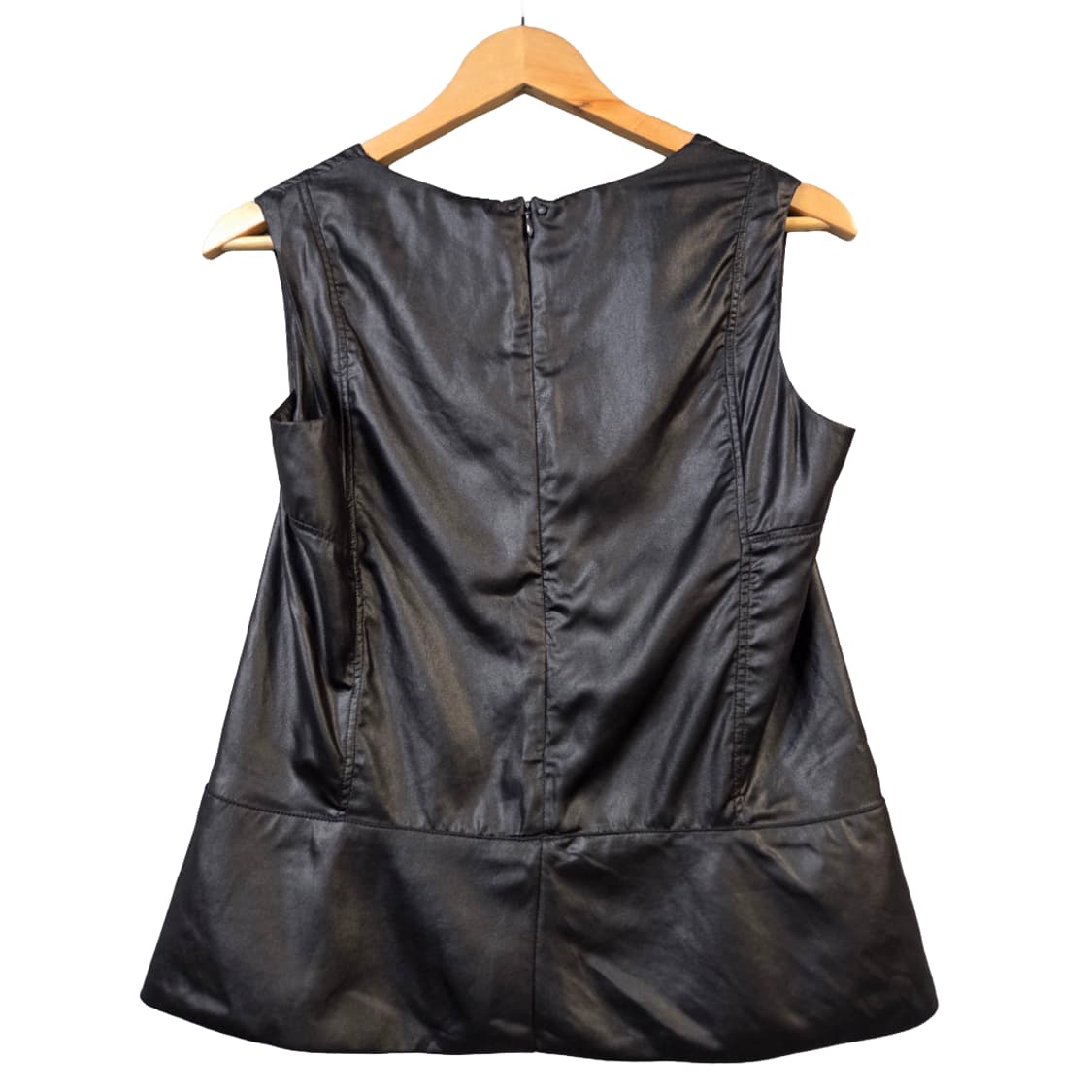 G-Star RAW 블랙 레더 민팔 블라우스 상품이미지2