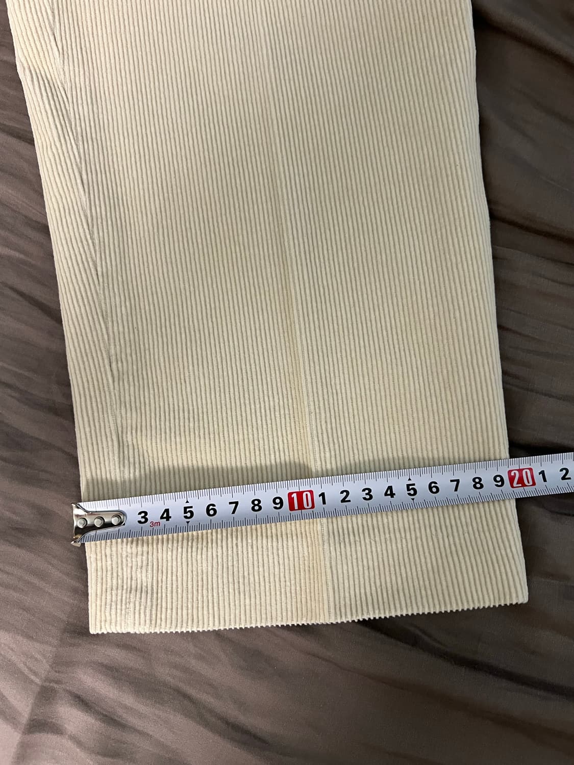 유니클로 코듀로이 골덴바지 화이트 xs  상품이미지8