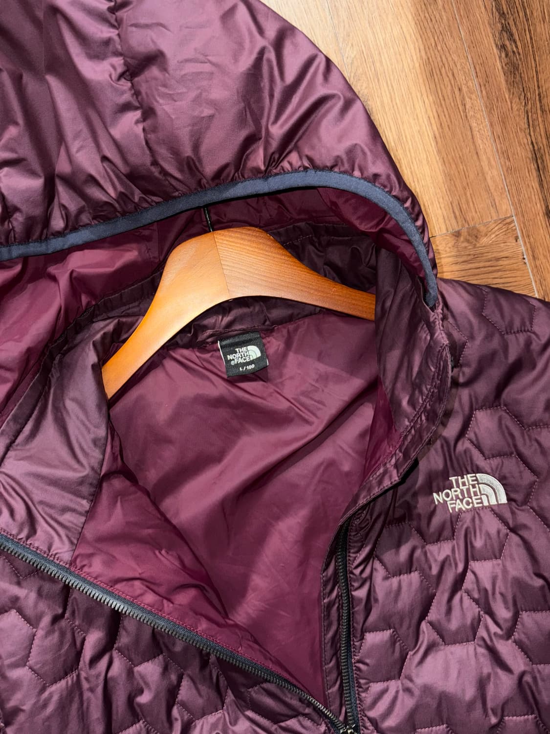 노스페이스 후드 경량패딩 상품이미지5