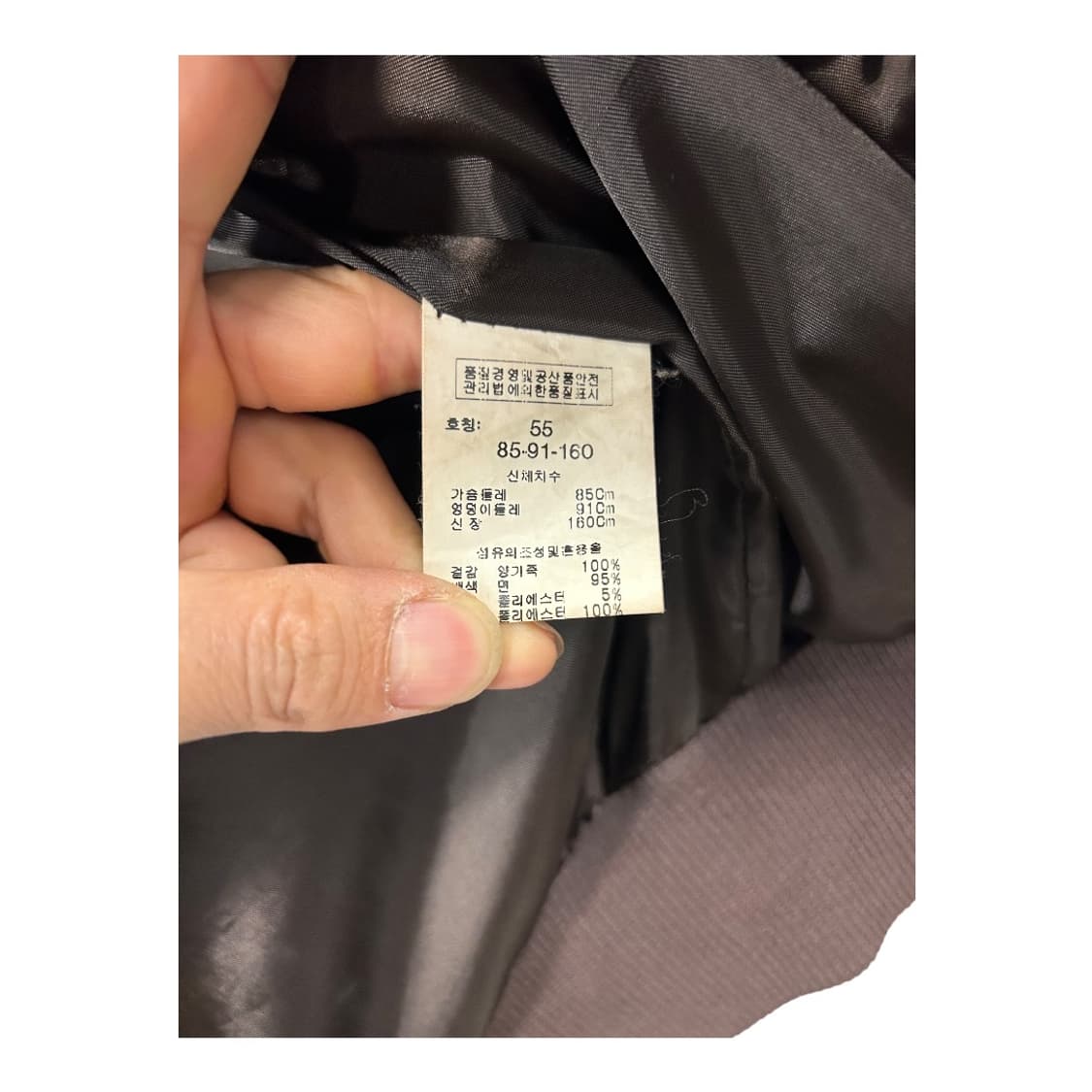 W-S) 빈티지 다크브라운 워싱 후드 가죽자켓 OJ-P 상품이미지7