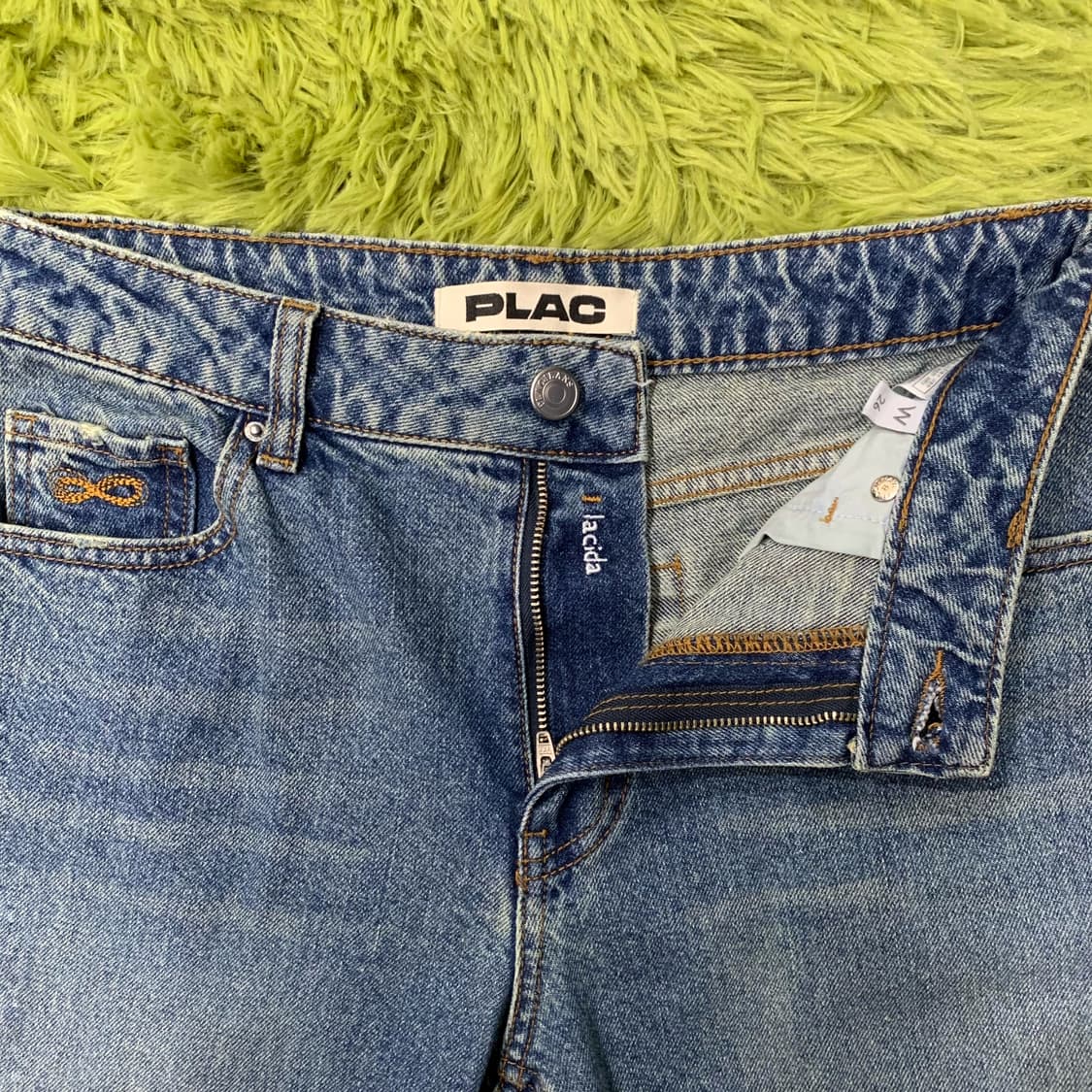 [28] PLAC 하이웨스트 플레어 부츠컷 데님팬츠 상품이미지4