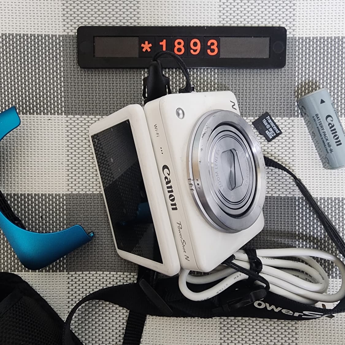 캐논 파워샷 N 화이트 디지털카메라 파우치포함 상품이미지4