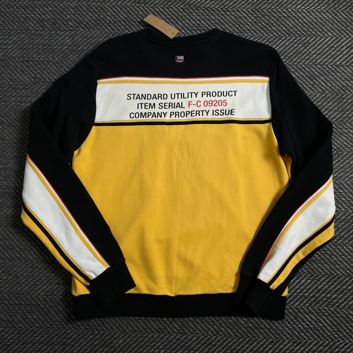 00s 후부 올드스쿨 빅로고 배색 스웻 셔츠 맨투맨 o 4395 상품이미지4