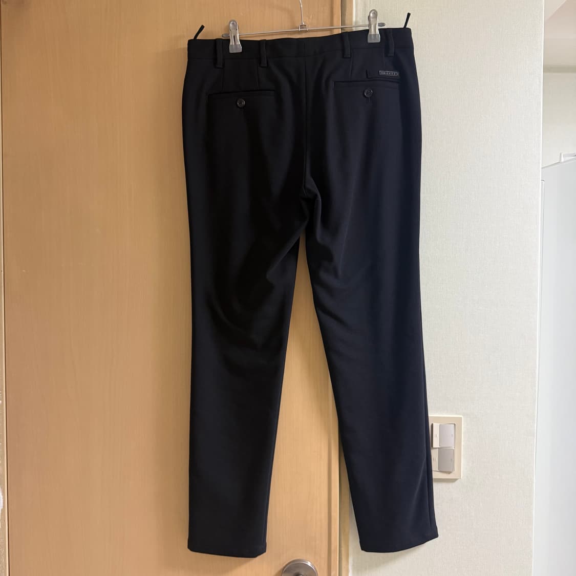 프라다 블랙 팬츠 상품이미지2