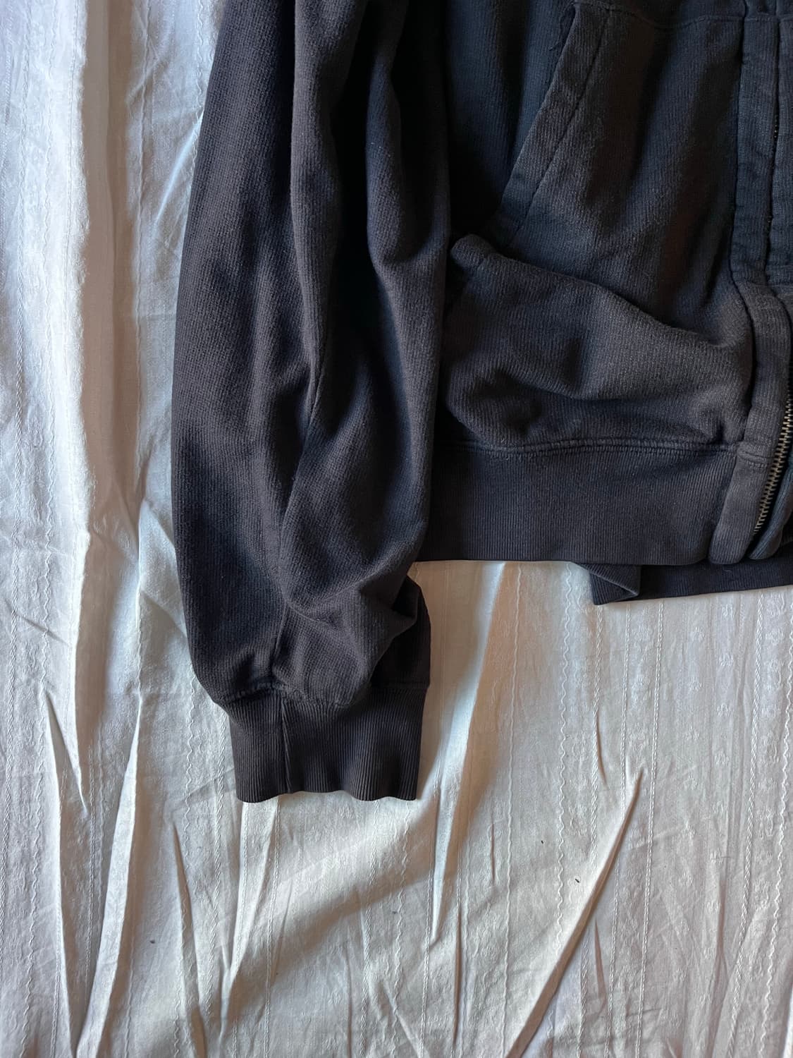 Vintage Patch Print Zip-Up Jacket 상품이미지3