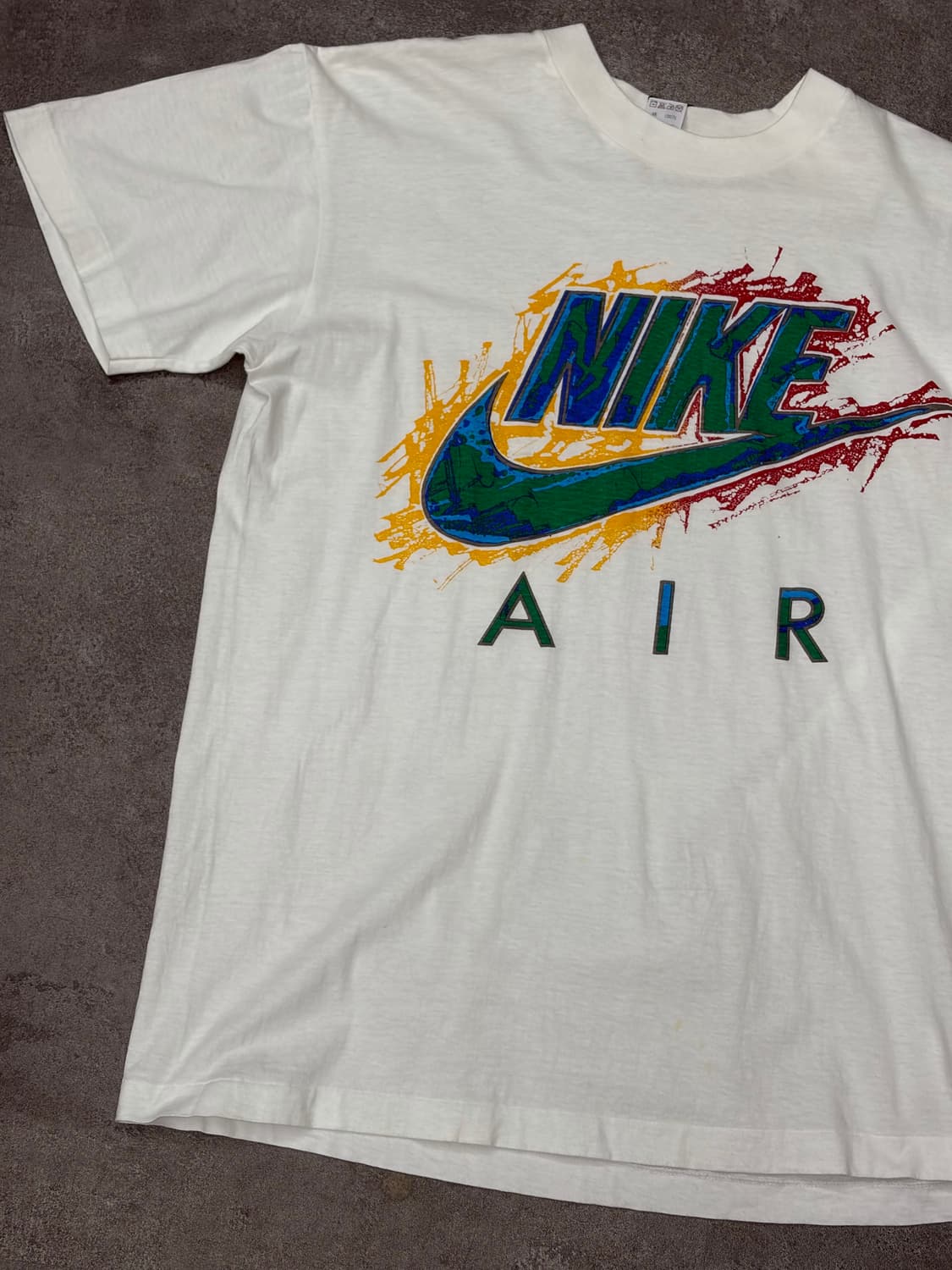 90s 나이키 AIR 흰색 반팔 티셔츠 상품이미지2