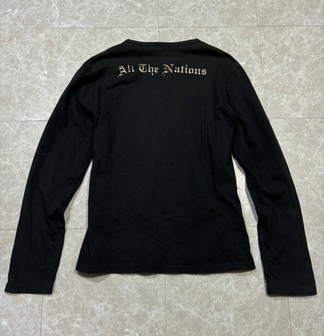 Y2K Gothic Print Sleeve 상품이미지2