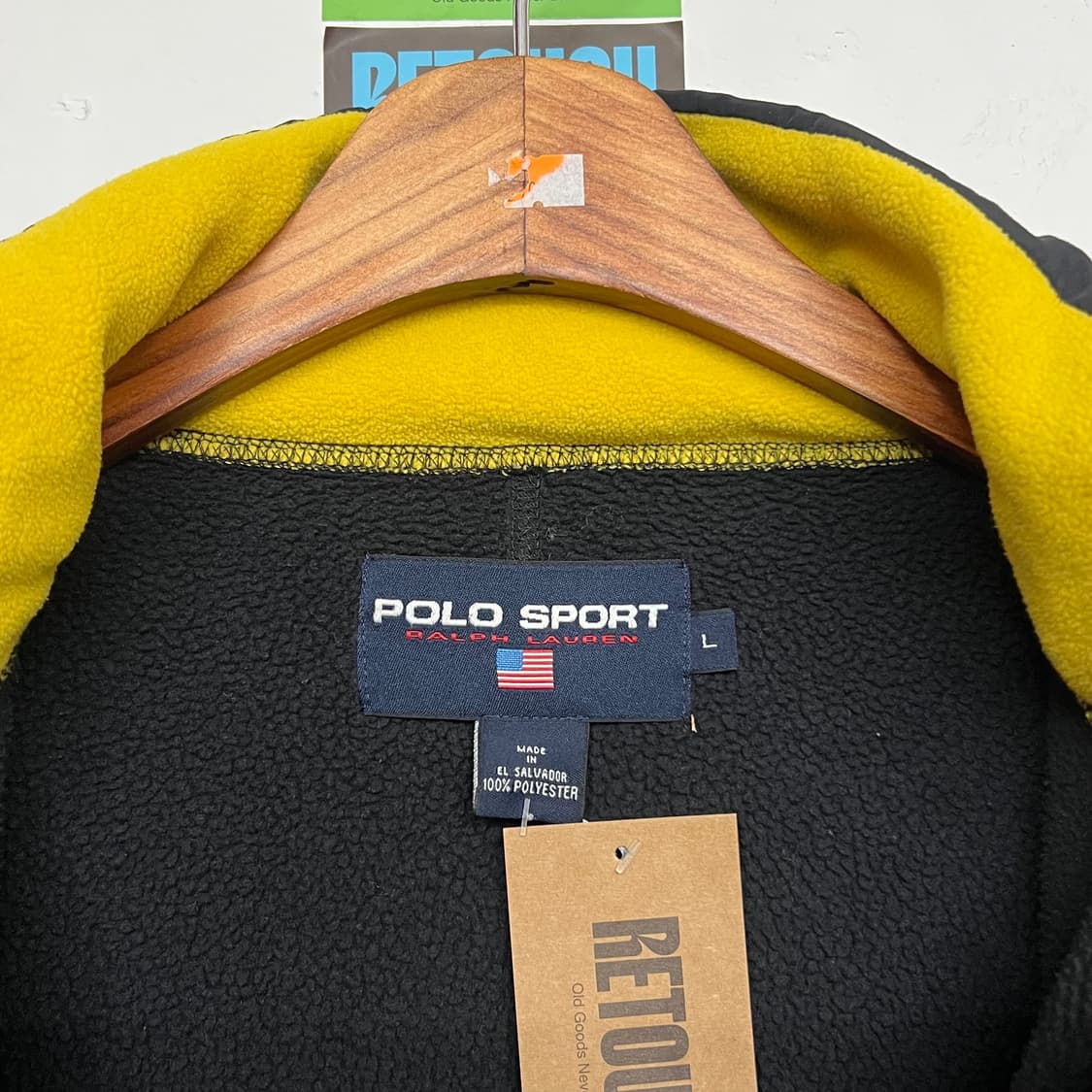 90‘s 폴로 스포츠 플리스 집업 상품이미지5