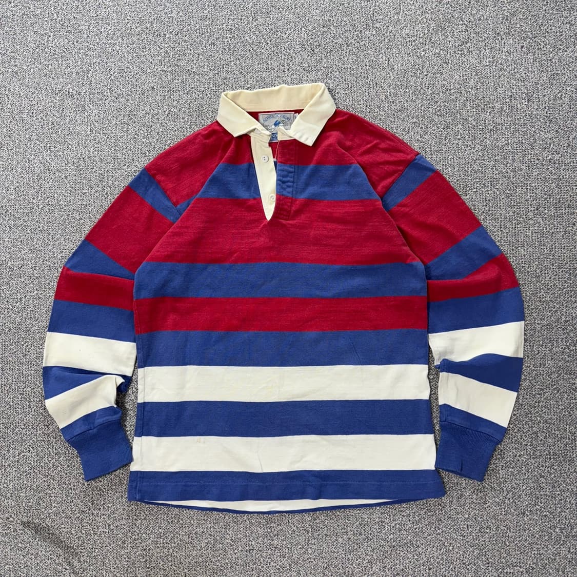 90s Lands' end 미제 럭비티셔츠  상품이미지1