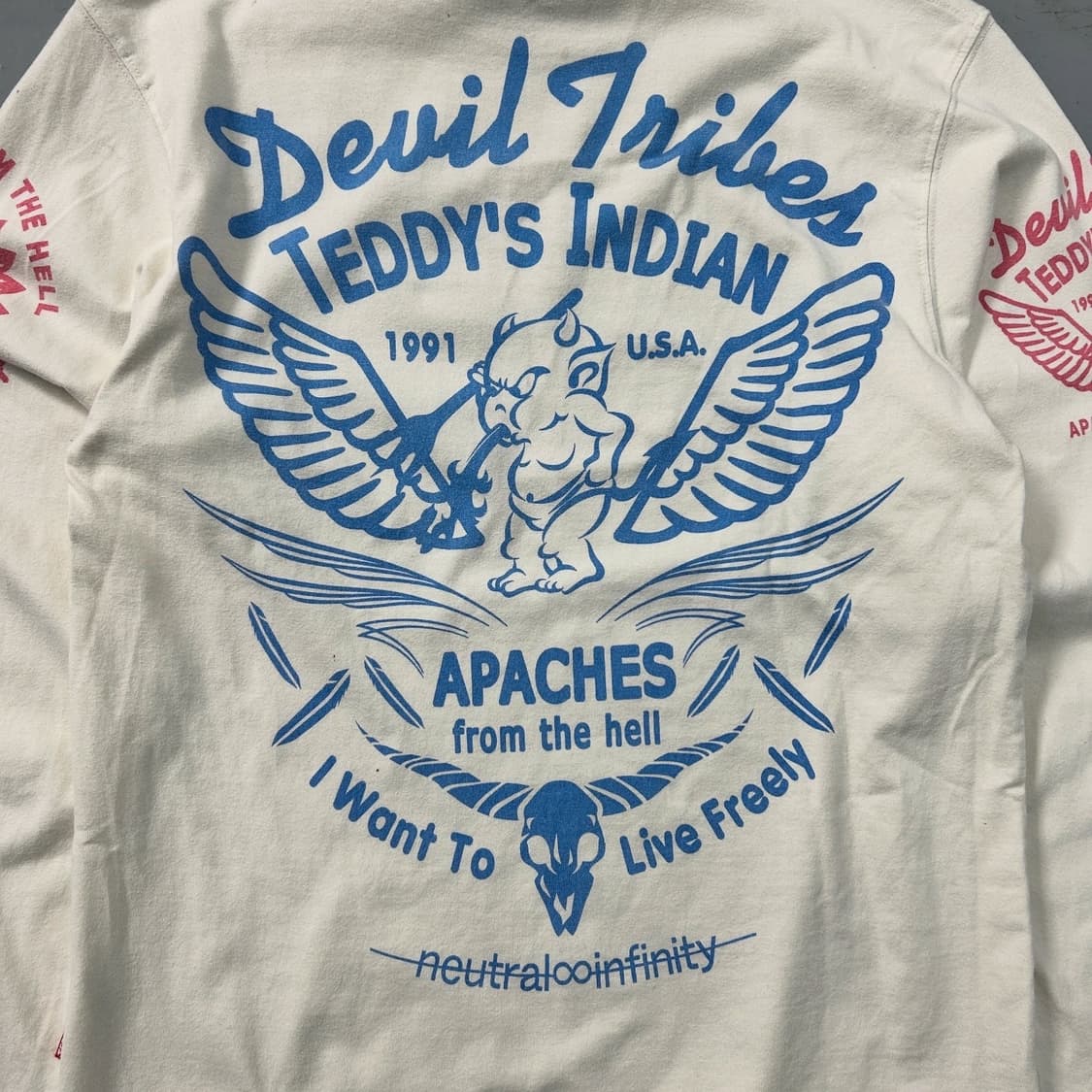 테드컴퍼니 인디안 프린팅 롱슬리브  상품이미지5