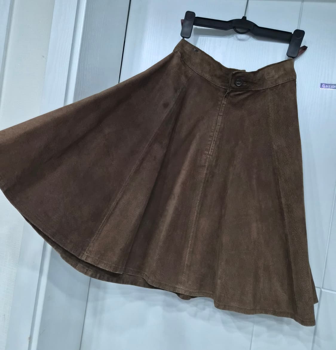 돈피 A라인 스커트 상품이미지3
