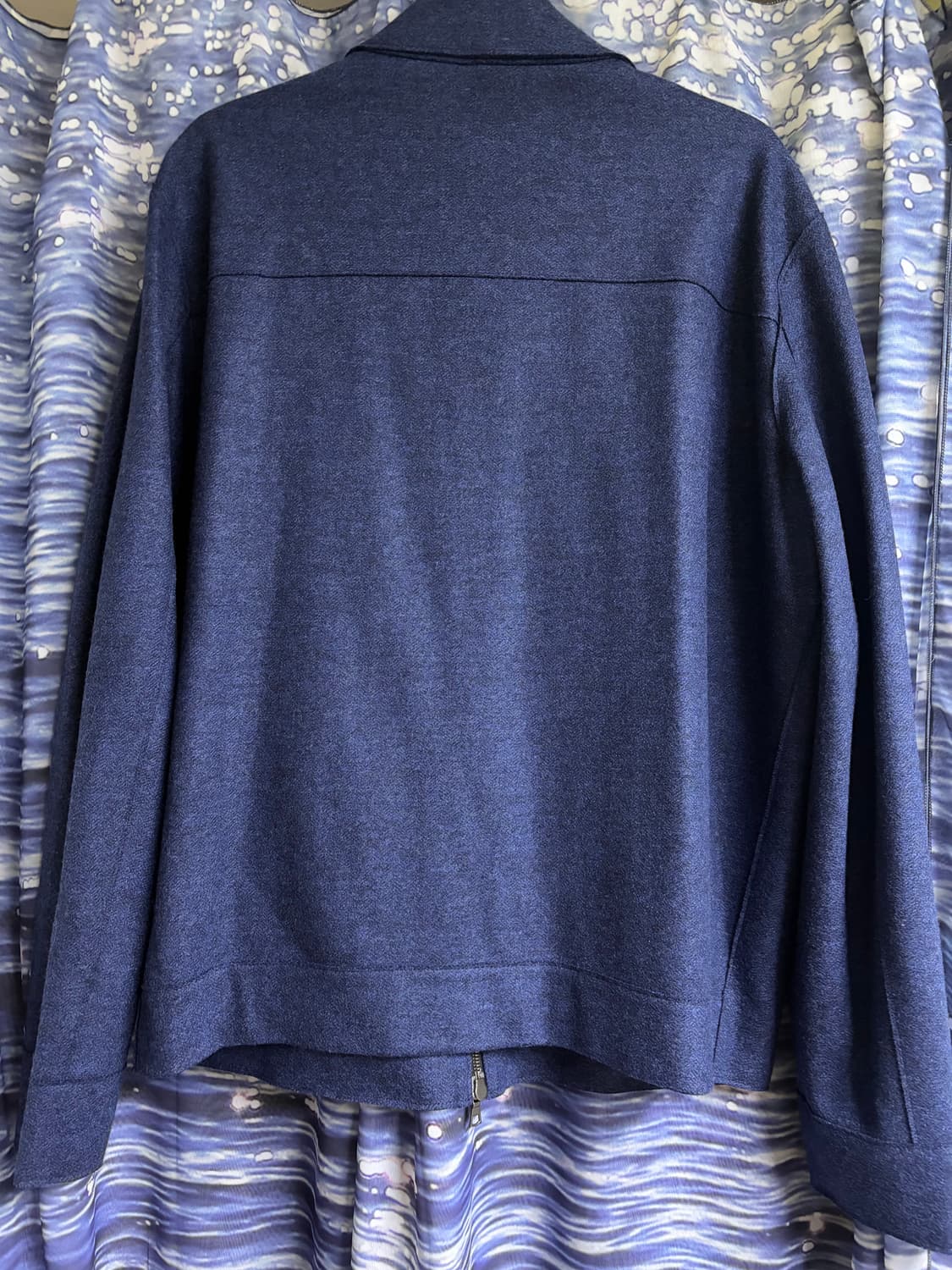 [52] 해리스 워프 런던 버진 울 골프 자켓 블루 상품이미지2