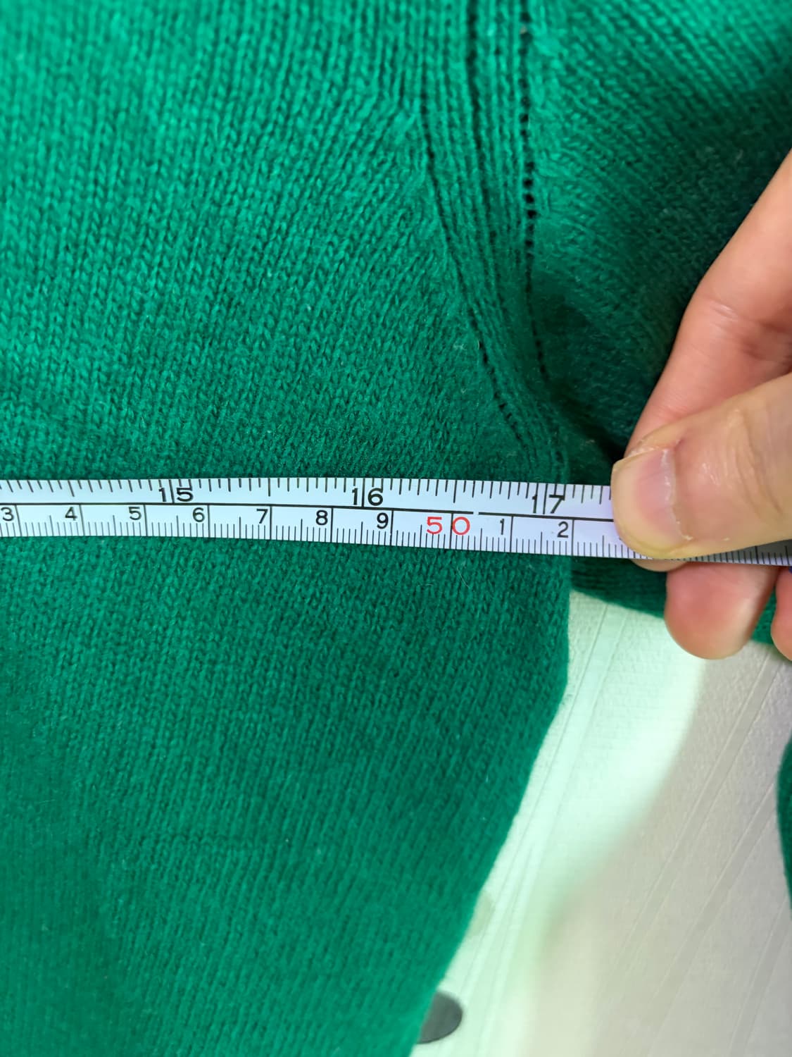 캉골 그린 니트 상품이미지7