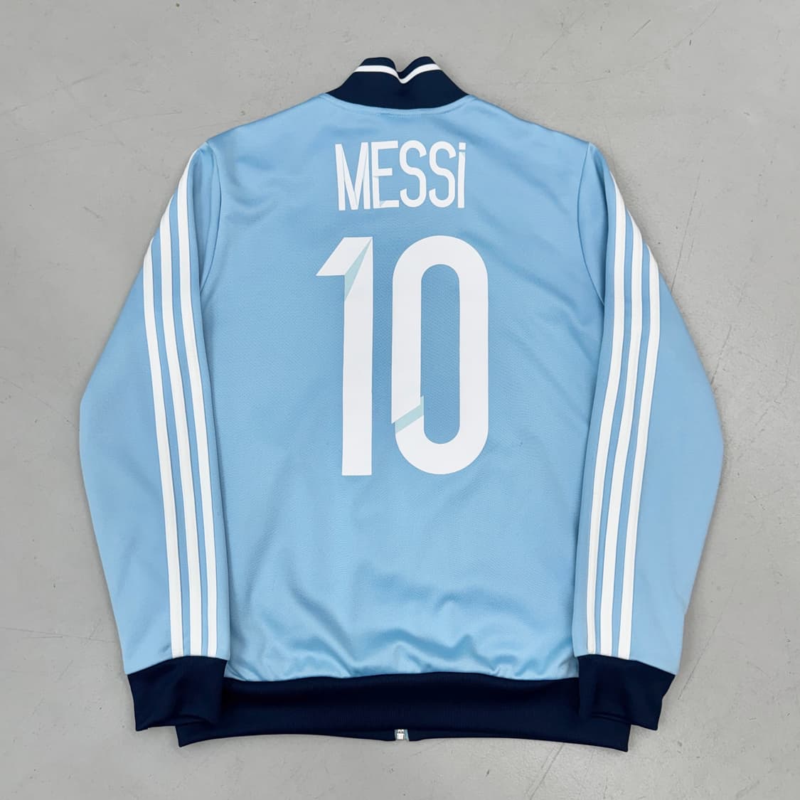 아디다스 메시 아르헨티나 블록코어 삼선 트랙탑 져지 상품이미지3