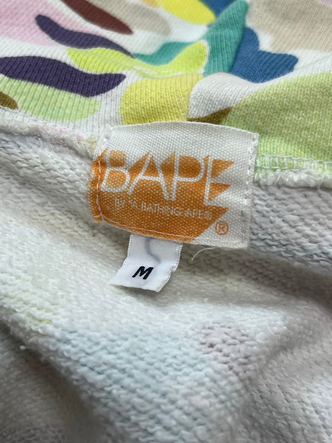 베이프 OG 캔디 카모 풀 후드집업 상품이미지5