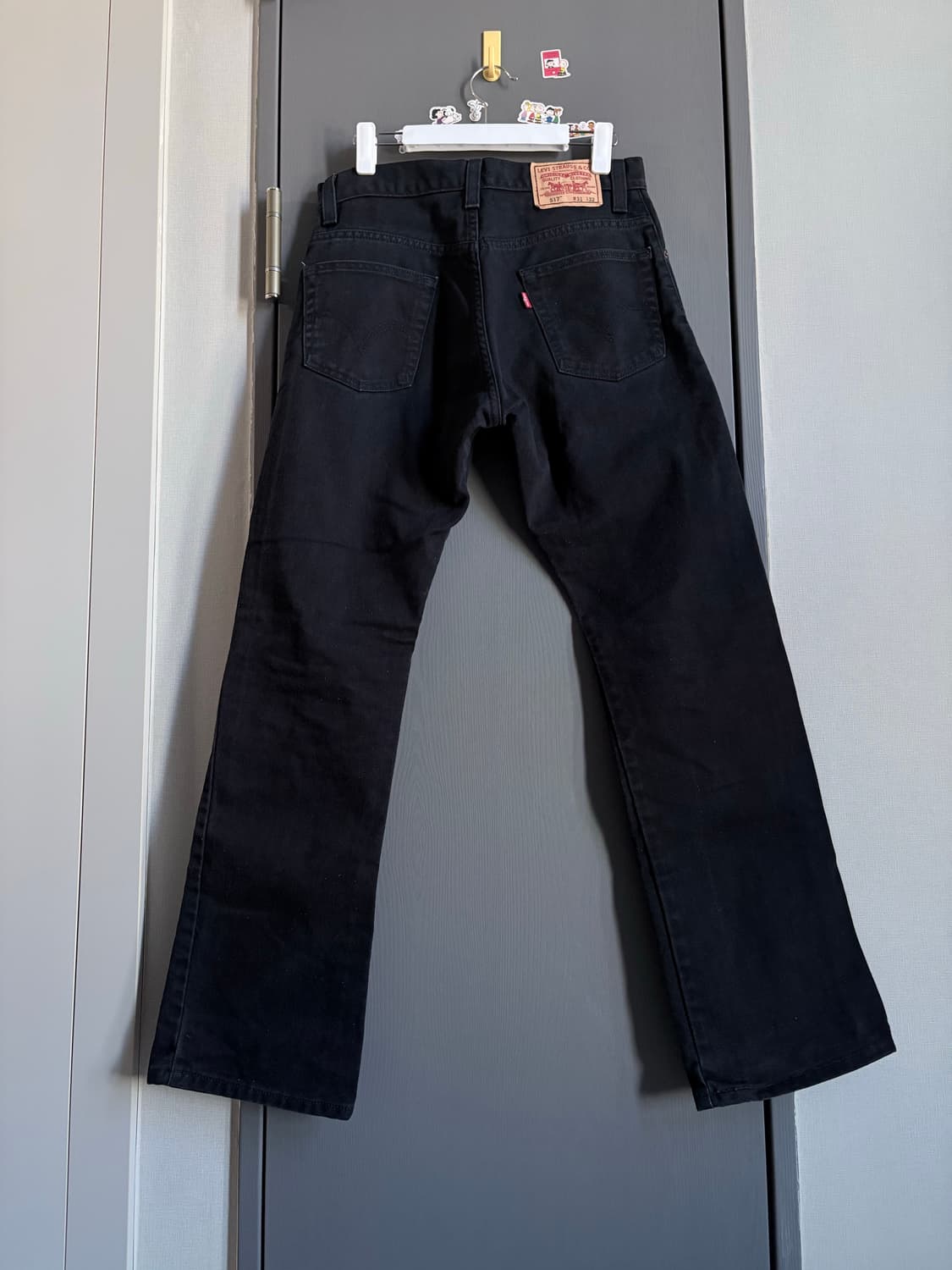 (31x32) 00s 리바이스 517 부츠컷 블랙진 상품이미지2
