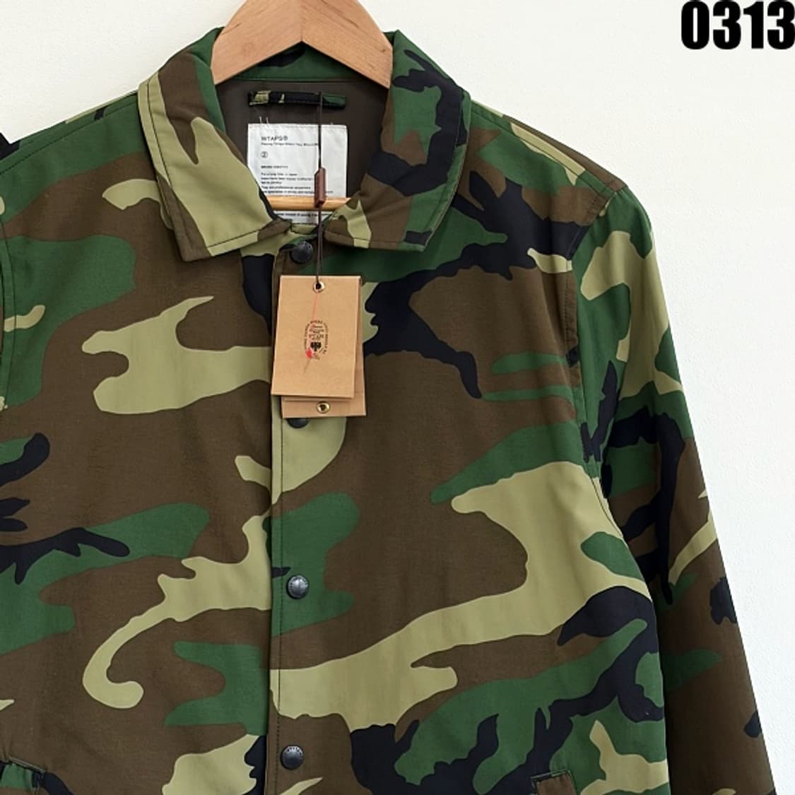 WTAPS 더블탭스 카모플라주 윈드브레이커 자켓 M 0313 상품이미지2