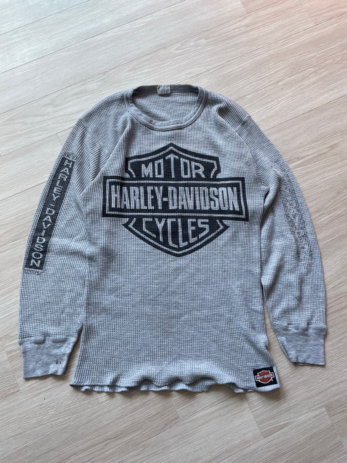 80s harley davidson thermal long sleeve 상품이미지1