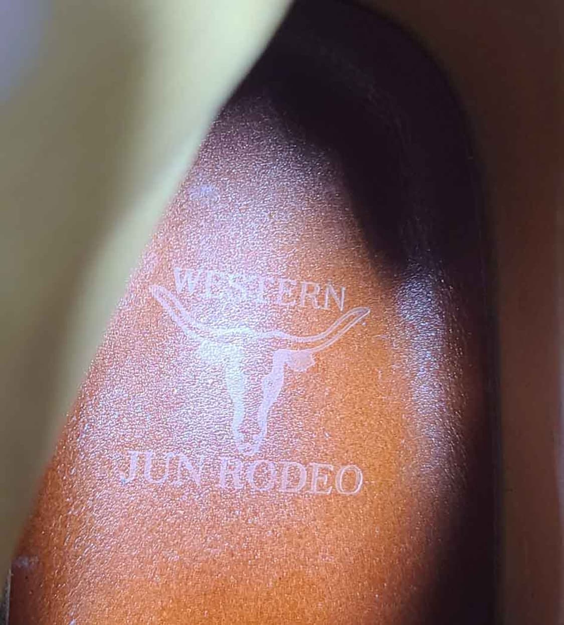JUN RODEO 가죽웨스턴부츠 260사이즈 상품이미지8
