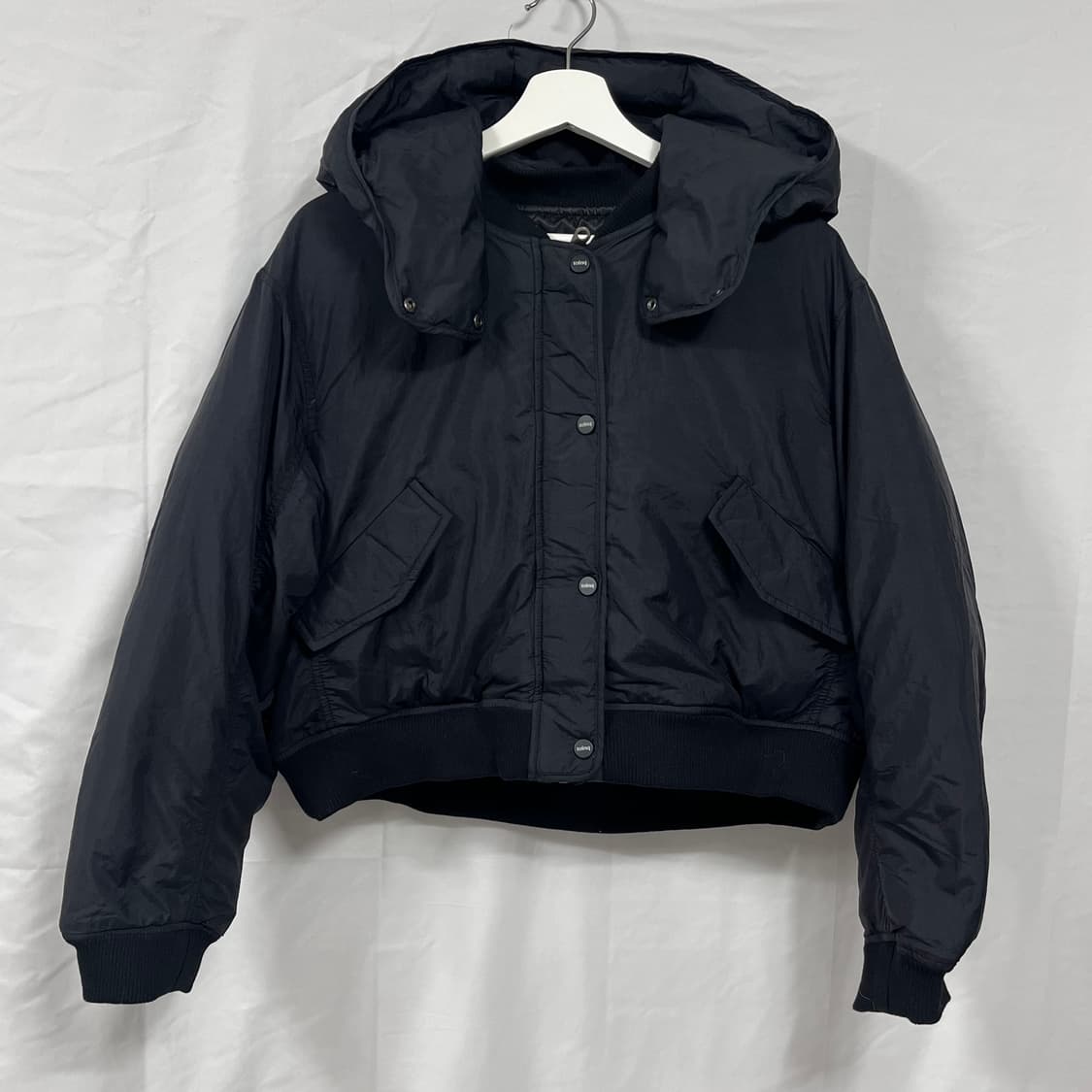 토잉크(TOINQ) 덕다운 크롭 후드 패딩 상품이미지2