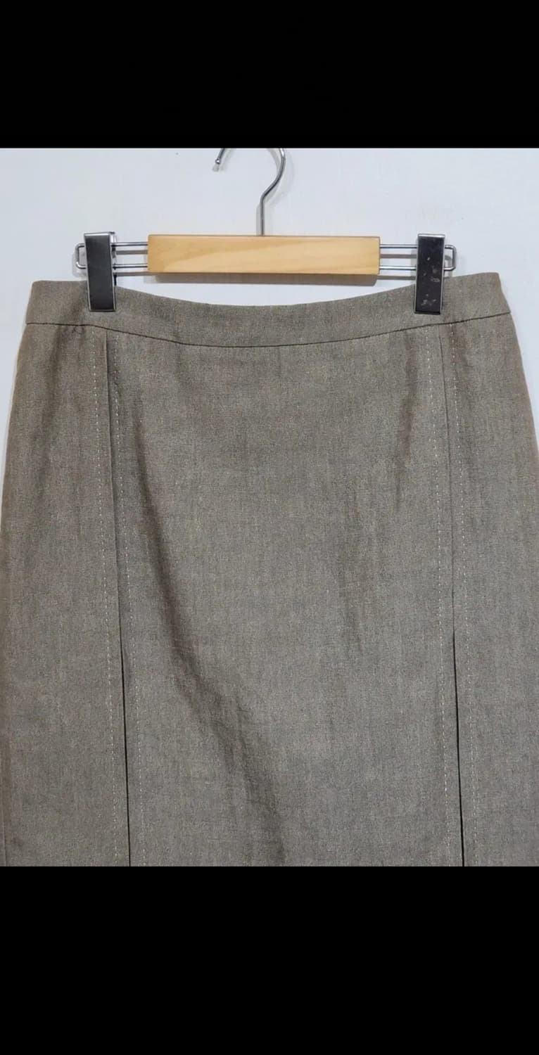 (29) 막스마라 스커트 면 린넨 실크 치마 매장판  상품이미지2