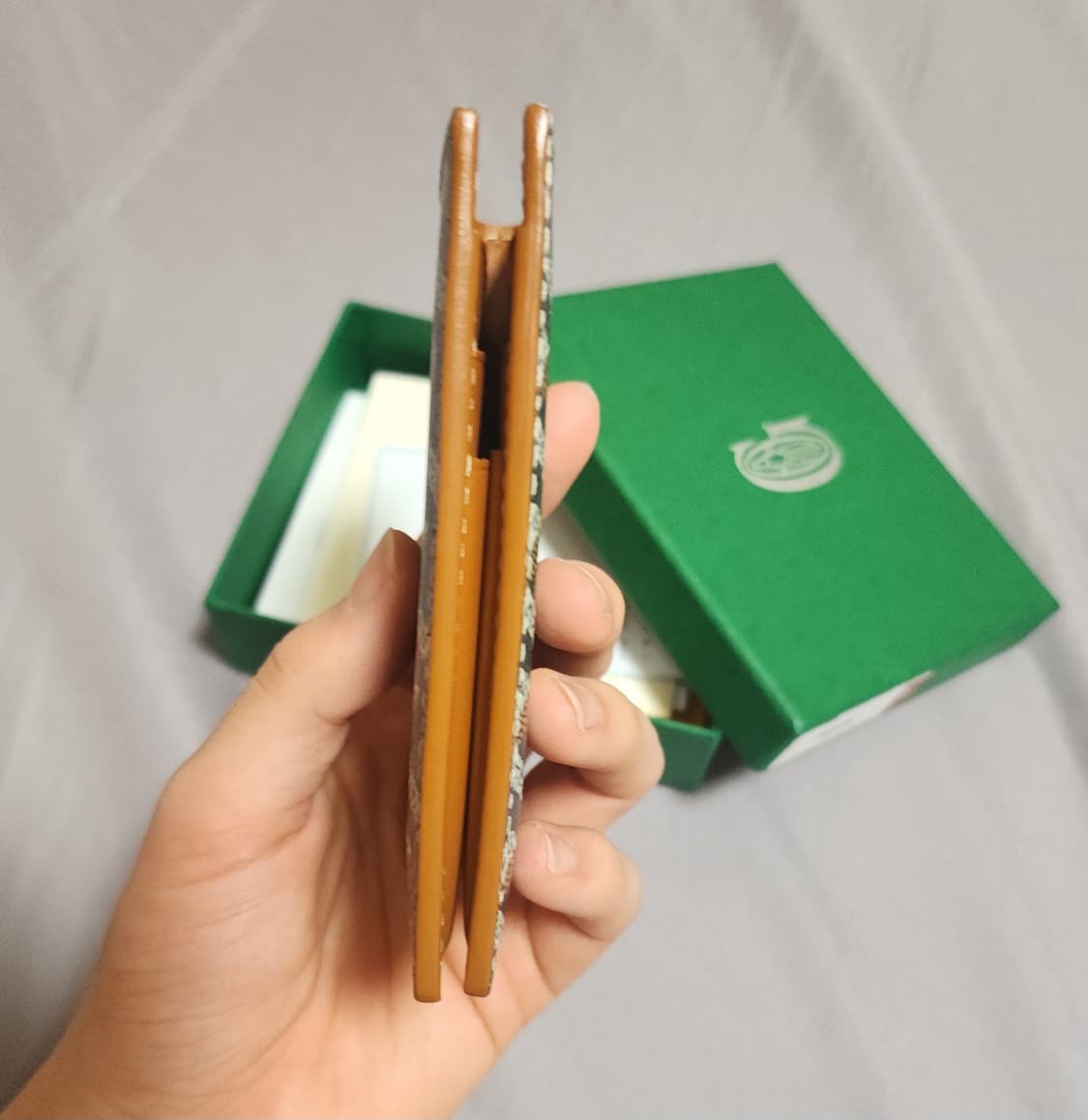 [새상품급]고야드 생피에르 카드지갑 블랙탄 상품이미지6