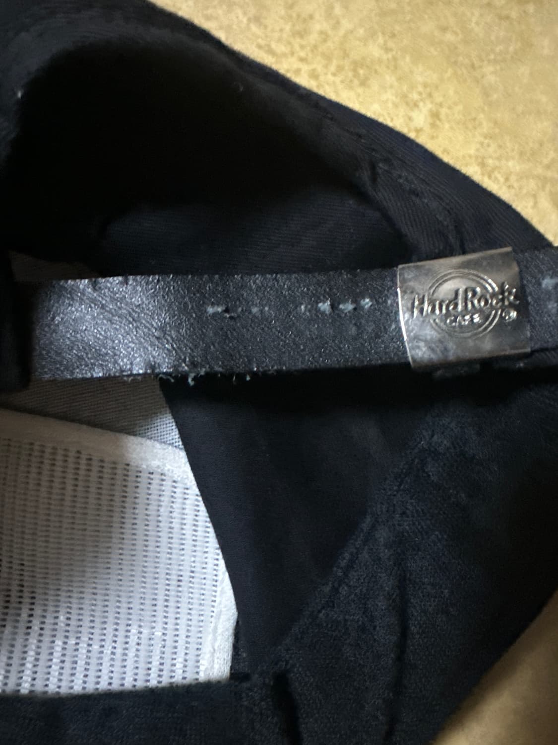 90s OG HardRock ATLANT logo 5패널 캡 상품이미지3