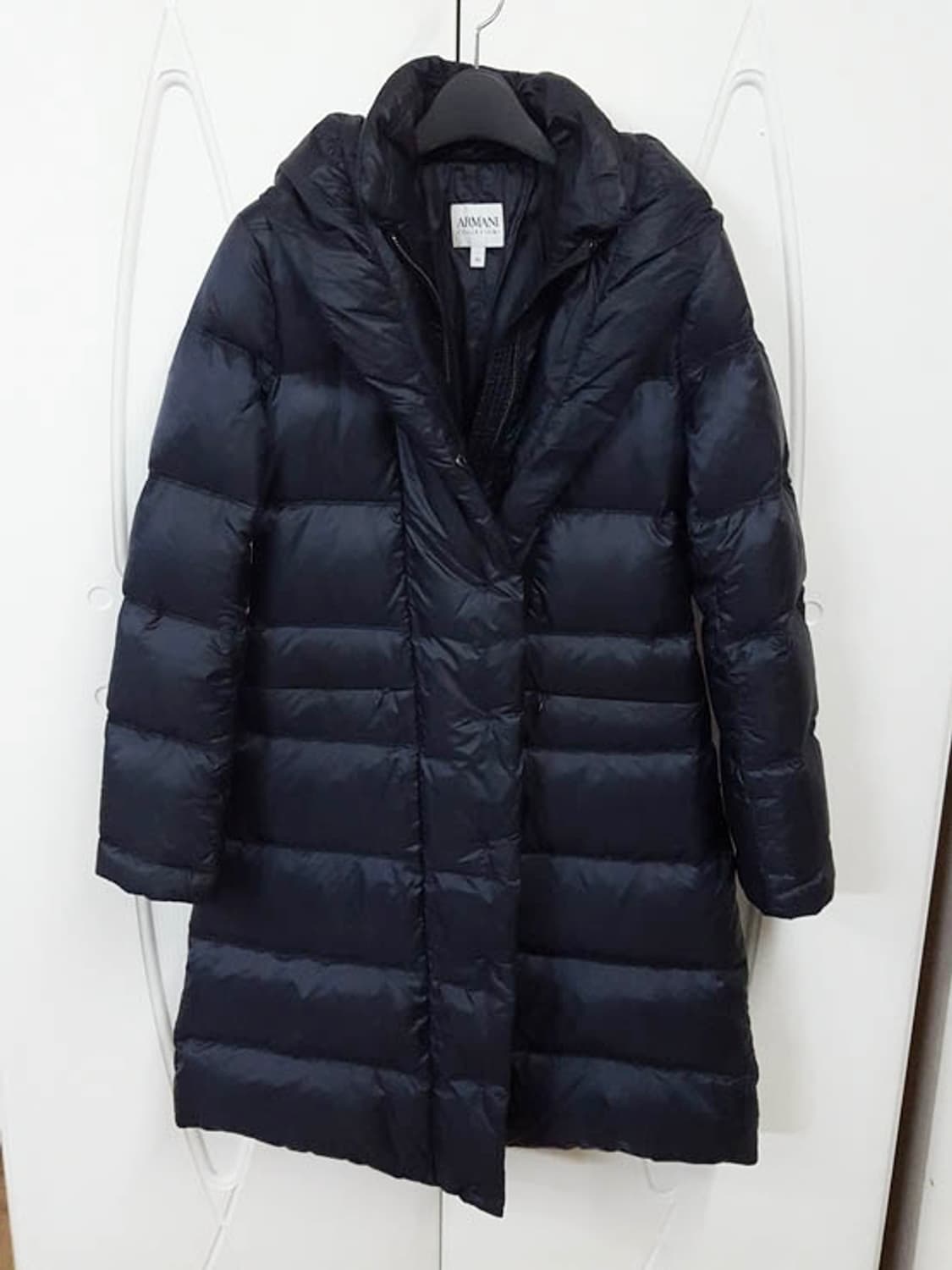 아르마니 꼴레지오니 여성 다운 패딩 코트 S 상품이미지5
