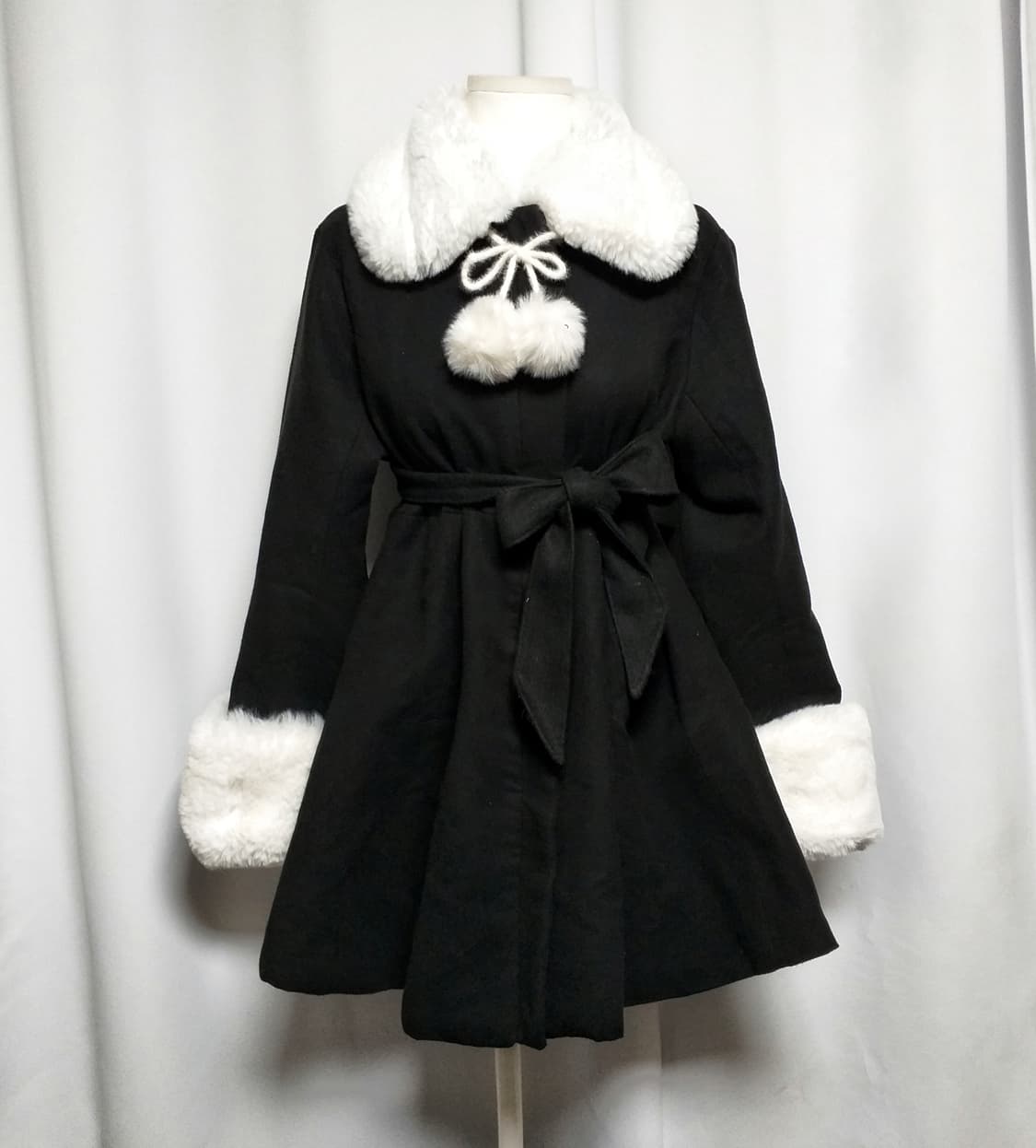 빈티지 리본자켓 코트 히메갸루 로맨틱 양산형지뢰계 달천 대장 핀터깔 펑크 상품이미지1