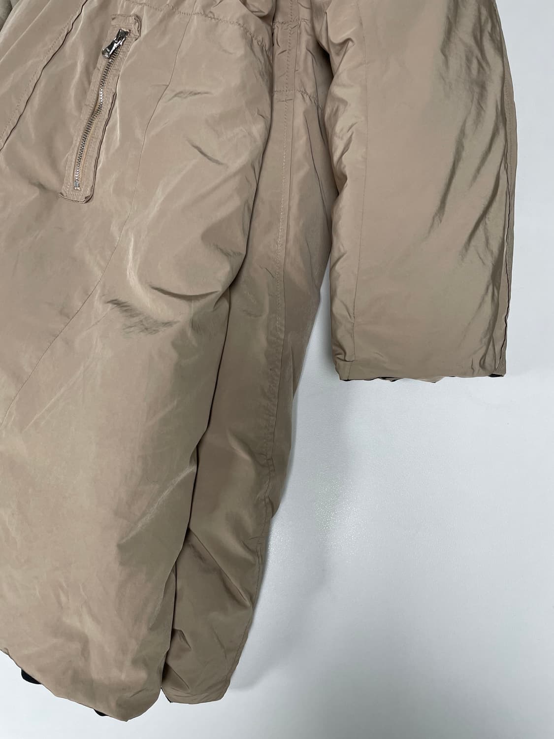 [M] 타임 숄카라 벌룬 구스 다운 롱패딩 상품이미지6