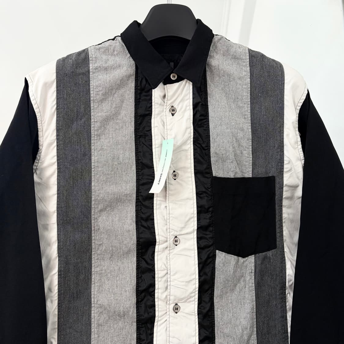 (데드스탁) 꼼데가르송 셔츠 패치워크 셔츠 상품이미지6