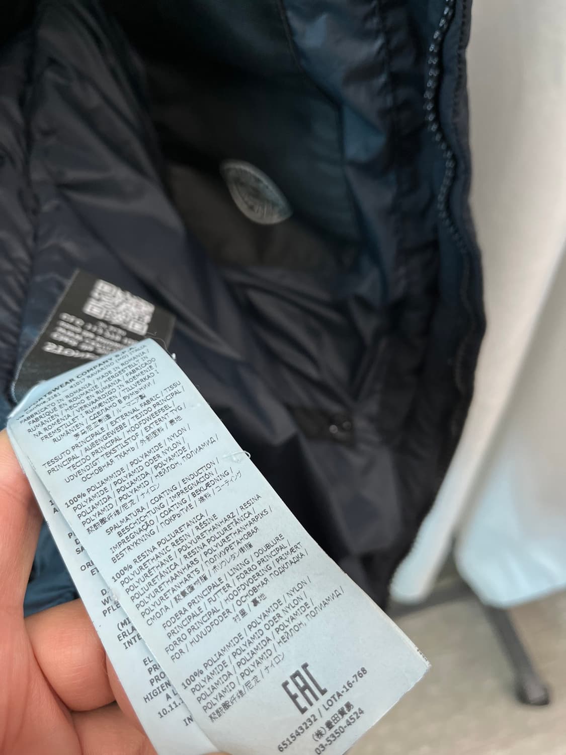 95) 스톤아일랜드 가먼트다잉 하프패딩  상품이미지10