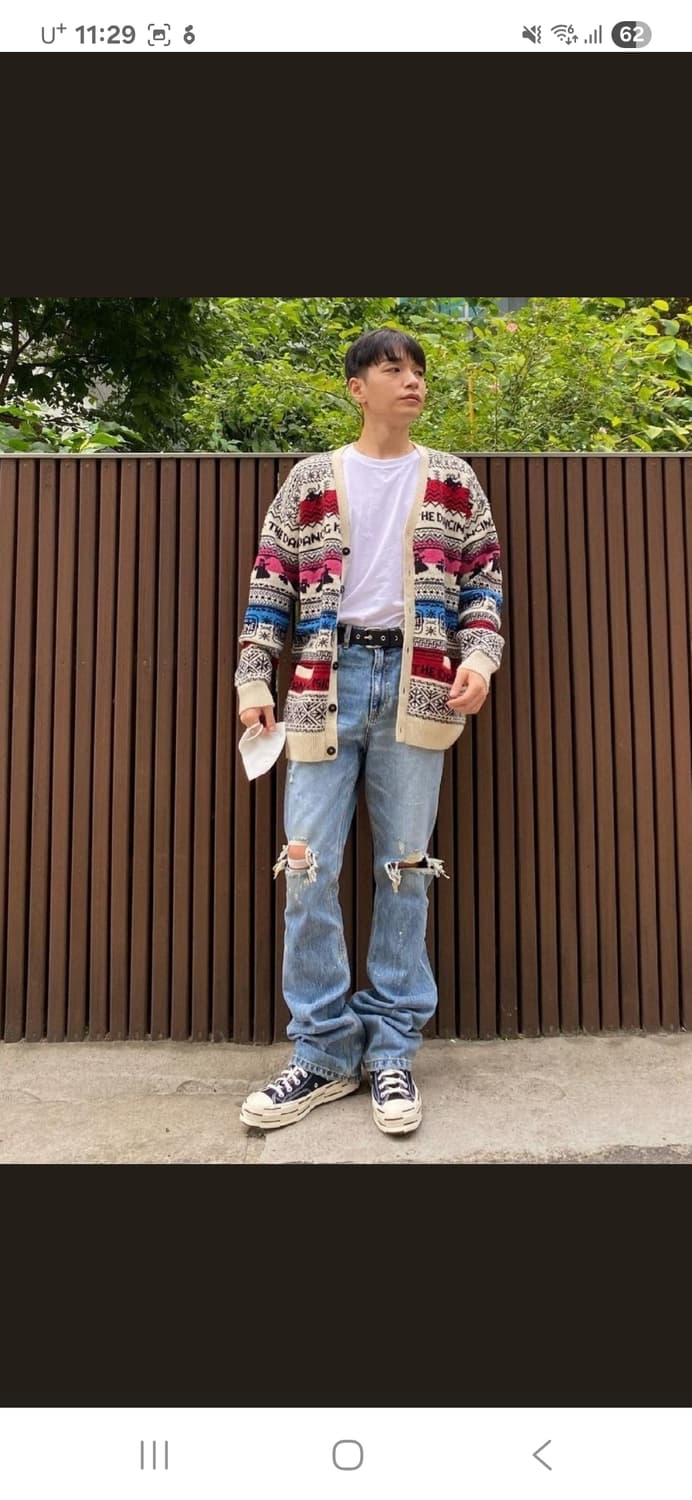 셀린느 댄싱키드 가디건 XXL 상품이미지6