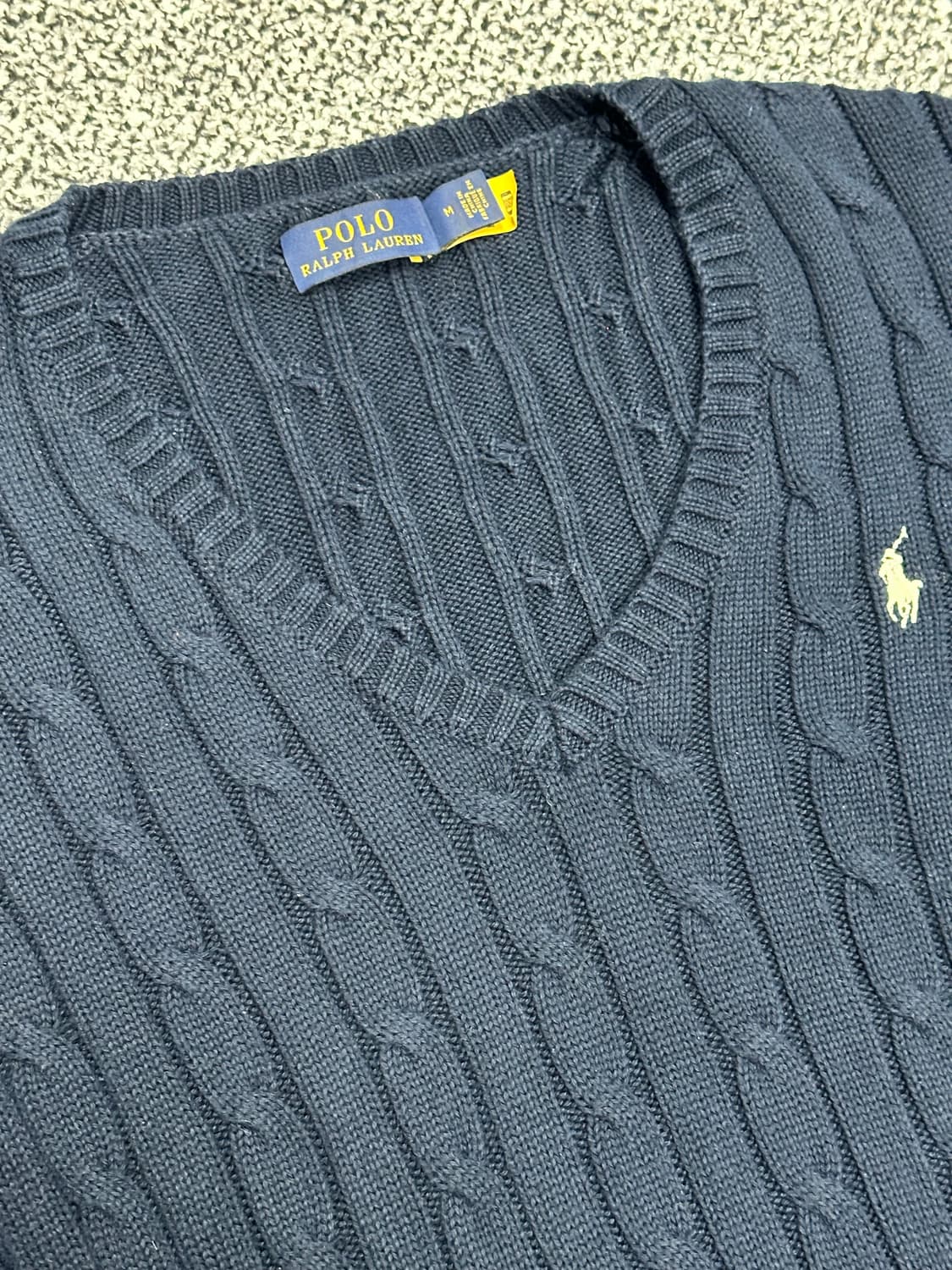 여성 폴로 최신형 꽈배기 니트 상품이미지2