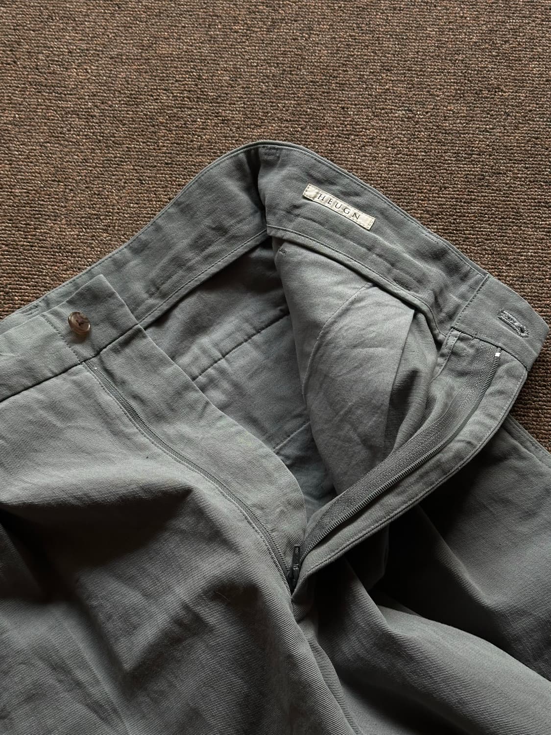 [3] heugn 유겐 chino tim 쇼츠 라이트그린 상품이미지7