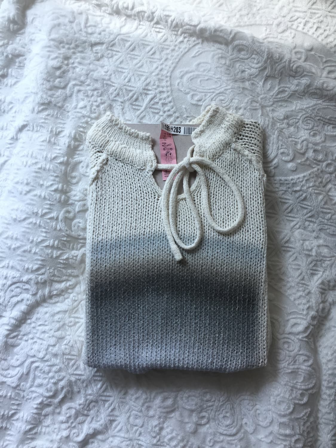 (W) Matin Kim Foggy Printing Knit Pullov 상품이미지7