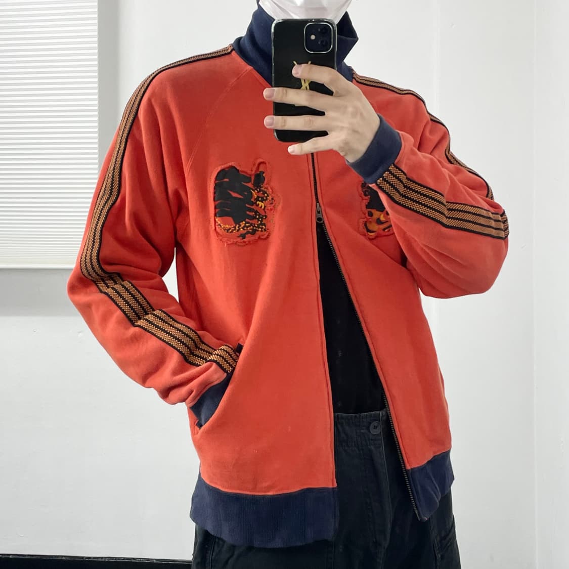 M 일본 빈티지 스카쟌 트랙탑 져지 자켓 상품이미지2