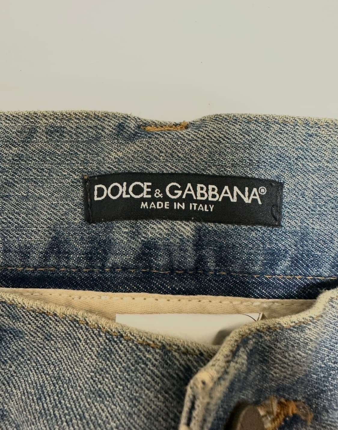 돌체엔가바나 05/ss 호랑이 자수 데님팬츠 상품이미지7