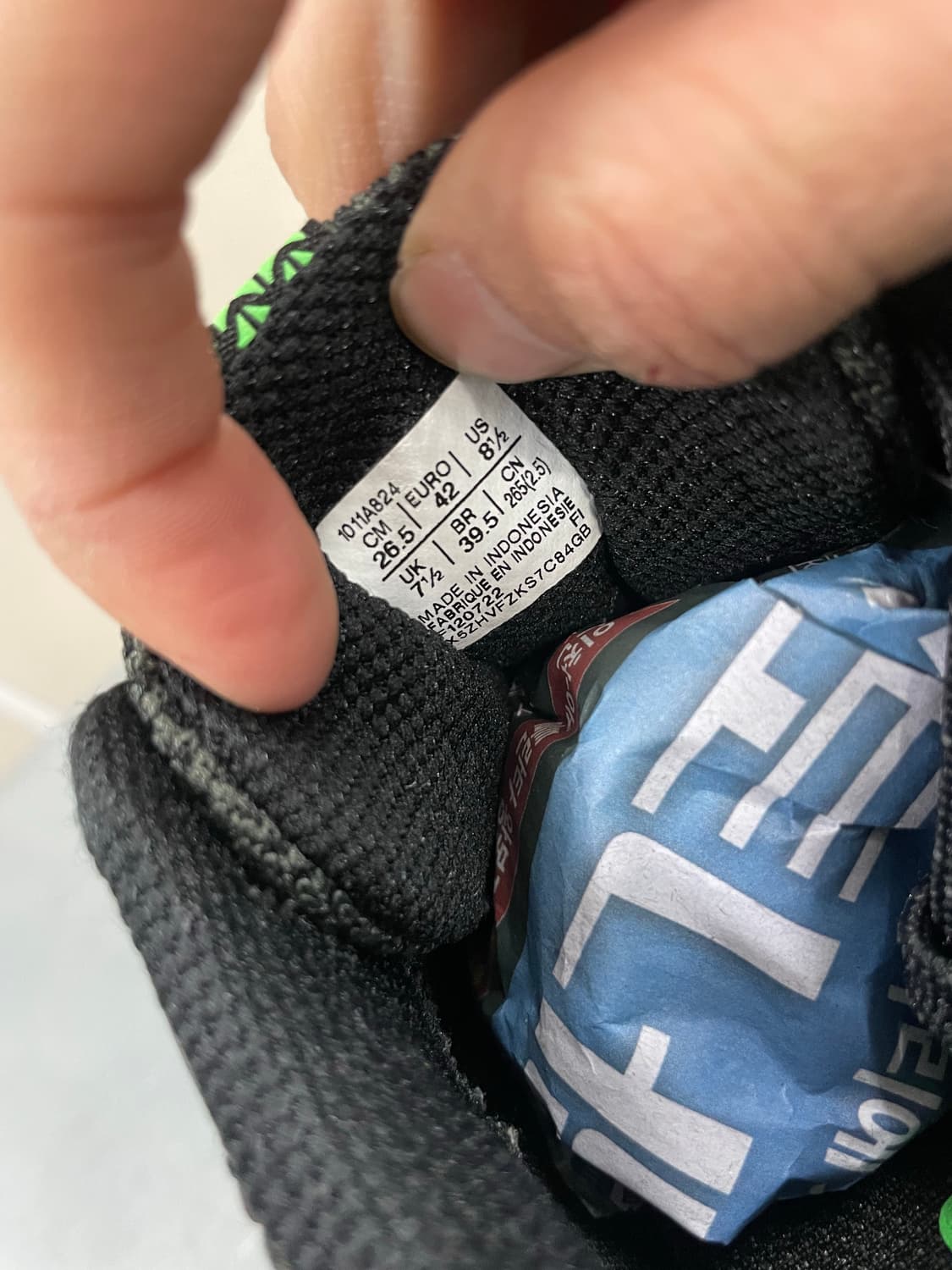 아식스 젤 벤쳐 8 블랙 뉴 리프 265 상품이미지8